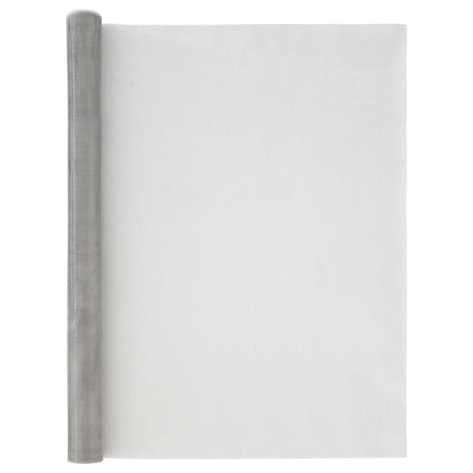 vidaXL Drahtgeflecht 100 x 1000 cm 18 Mesh Edelstahl 304 Silber
