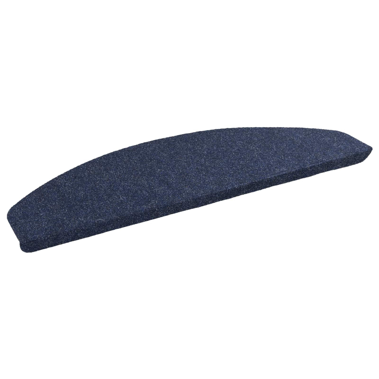 vidaXL Selbstklebende Treppenschoner 15 pcs Blau 80 x 28 x 3,5 cm