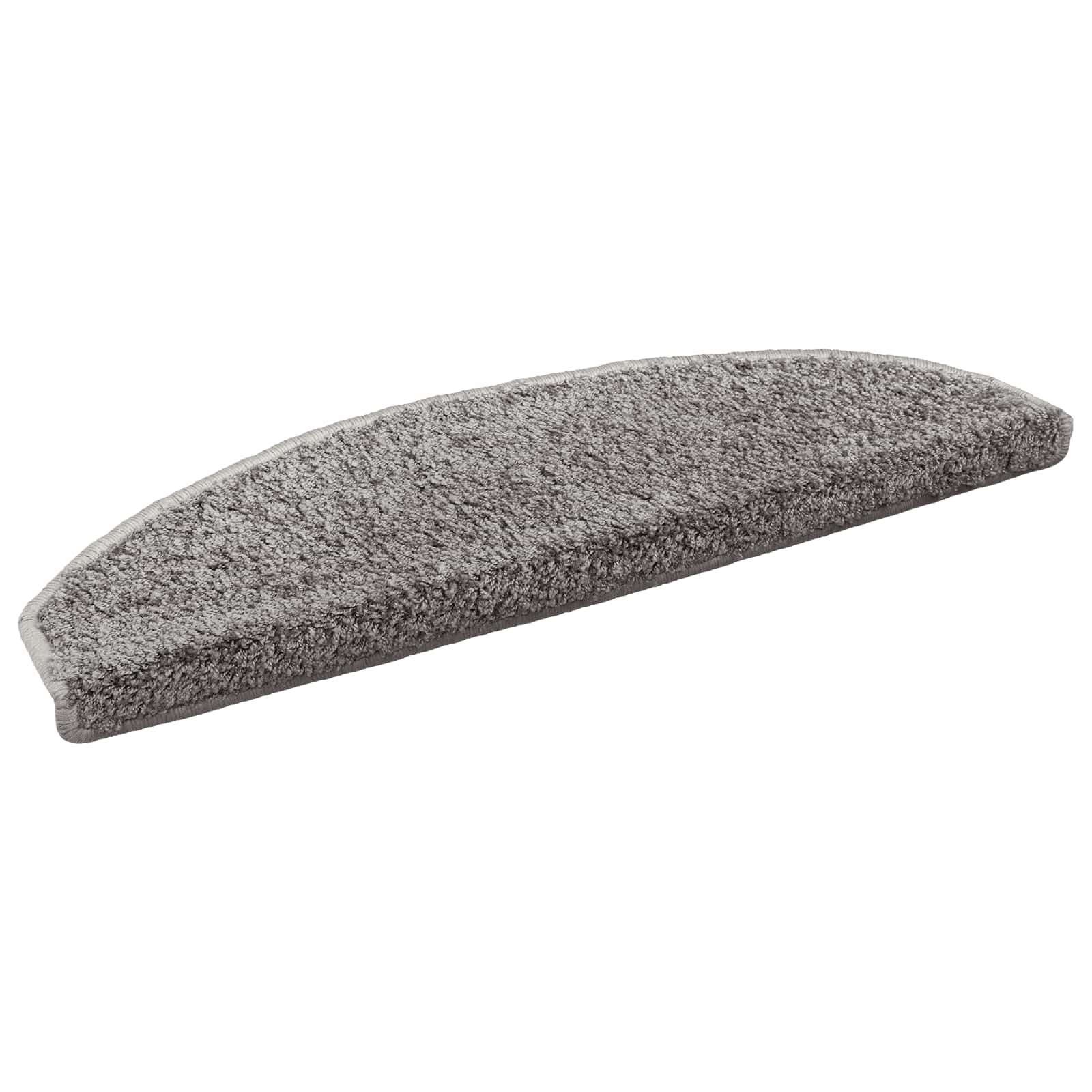 vidaXL Selbstklebende Treppenschoner 15 pcs Grau 80 x 24,5 x 3,5 cm