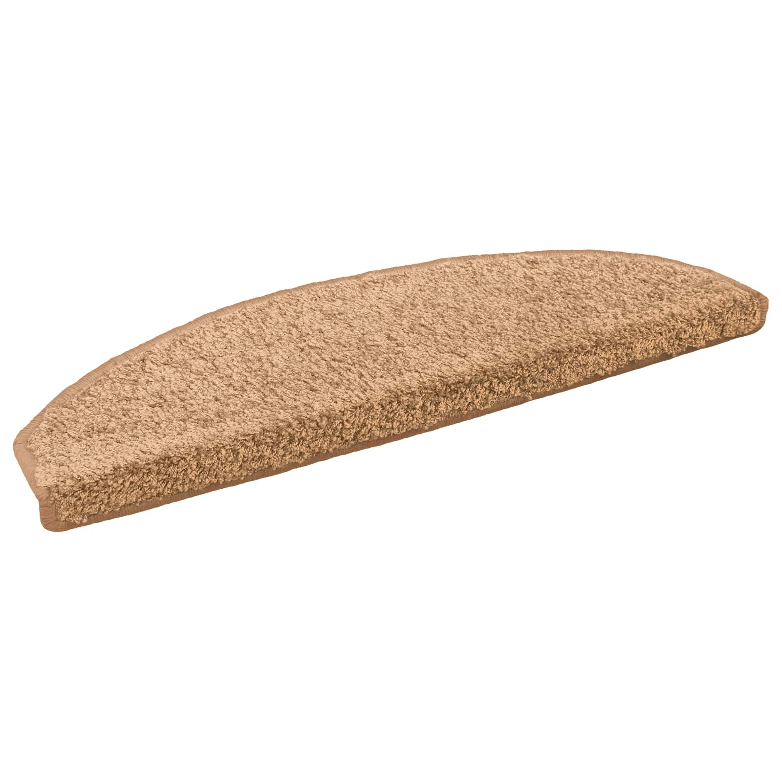 vidaXL Selbstklebende Treppenschoner 15 pcs Beige 80 x 24,5 x 3,5 cm