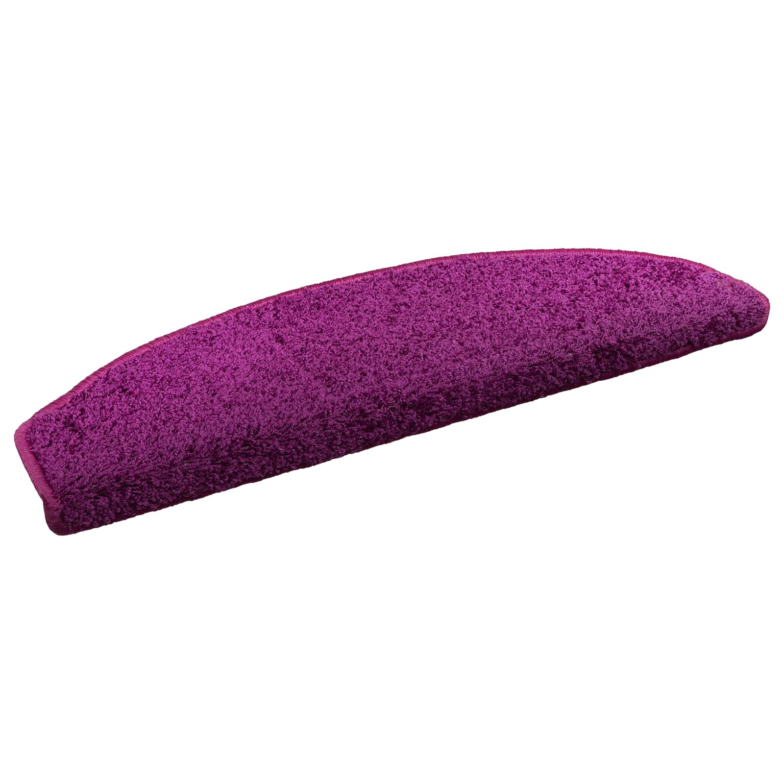 vidaXL Selbstklebende Treppenschoner 15 pcs Violett 80 x 24,5 x 3,5 cm