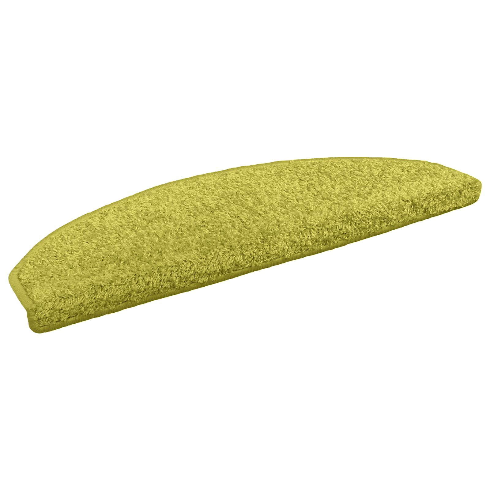 vidaXL Selbstklebende Treppenschoner 15 pcs Grün 80 x 24,5 x 3,5 cm