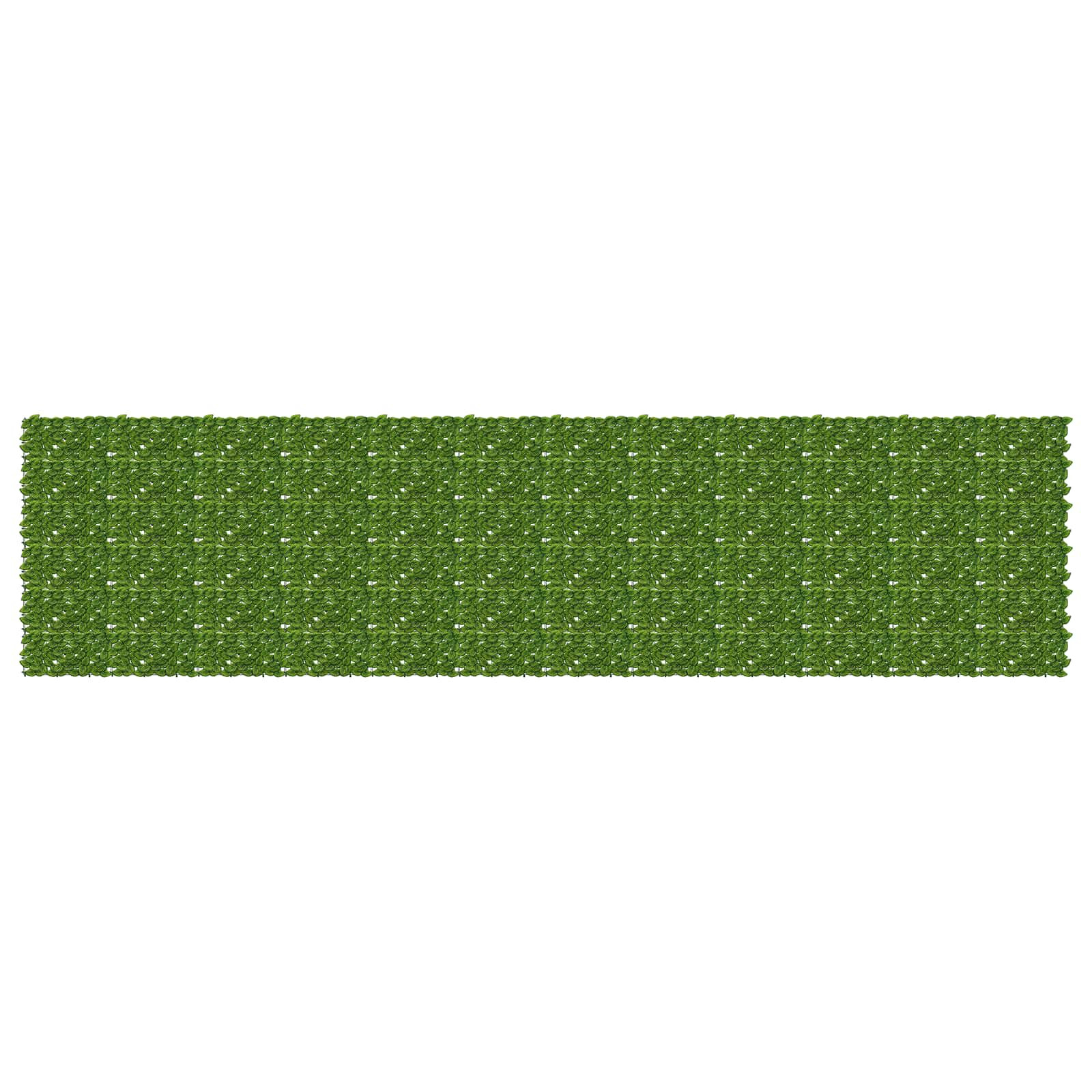 vidaXL Balkonsichtschutz mit Blättern Grün und Gelb 600 x 150 cm