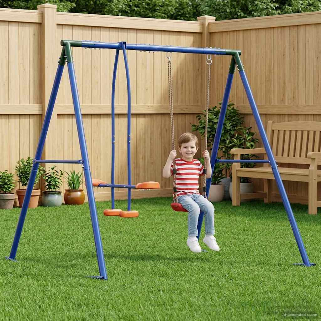 vidaXL Outdoor Schaukelrahmen mit Gleiter für bis zu 3 Kinder
