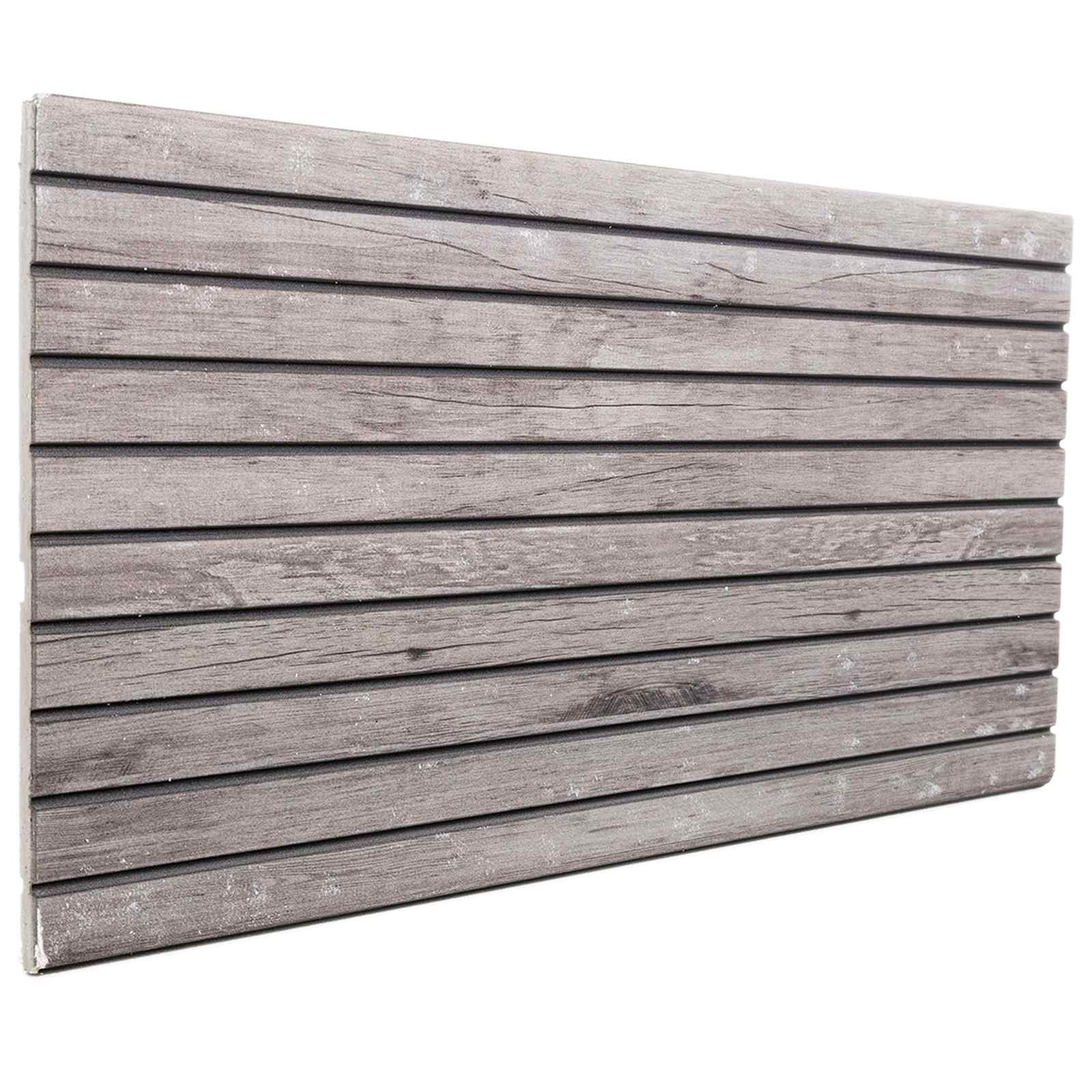 vidaXL Wandpaneele 5 pcs Grau 100 x 50 cm EPS-Schaum