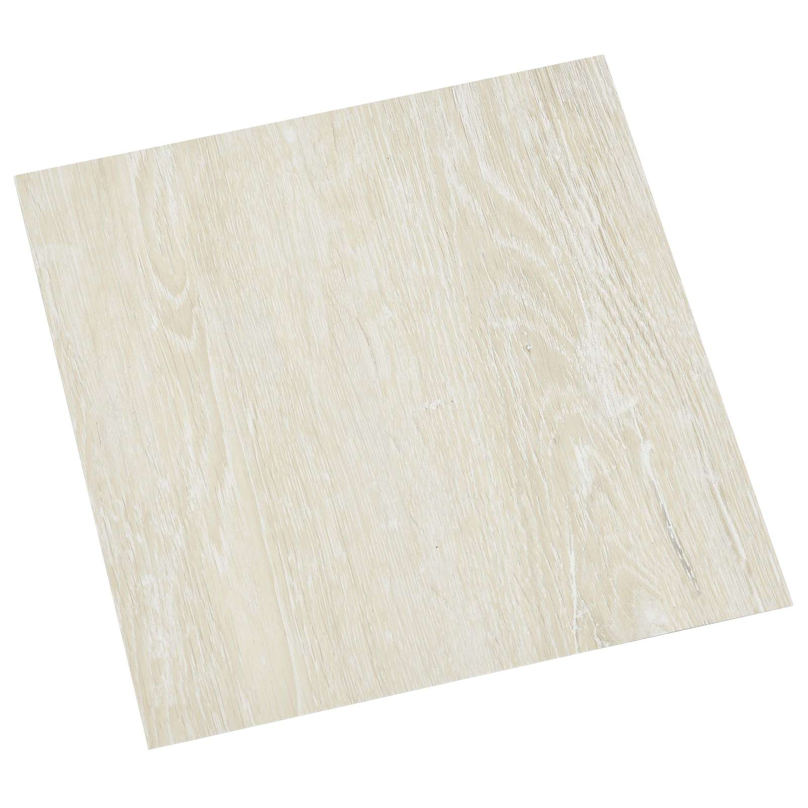 vidaXL Selbstklebende Bodenplanken 30,5 x 30,5 cm 20 pcs PVC Creme