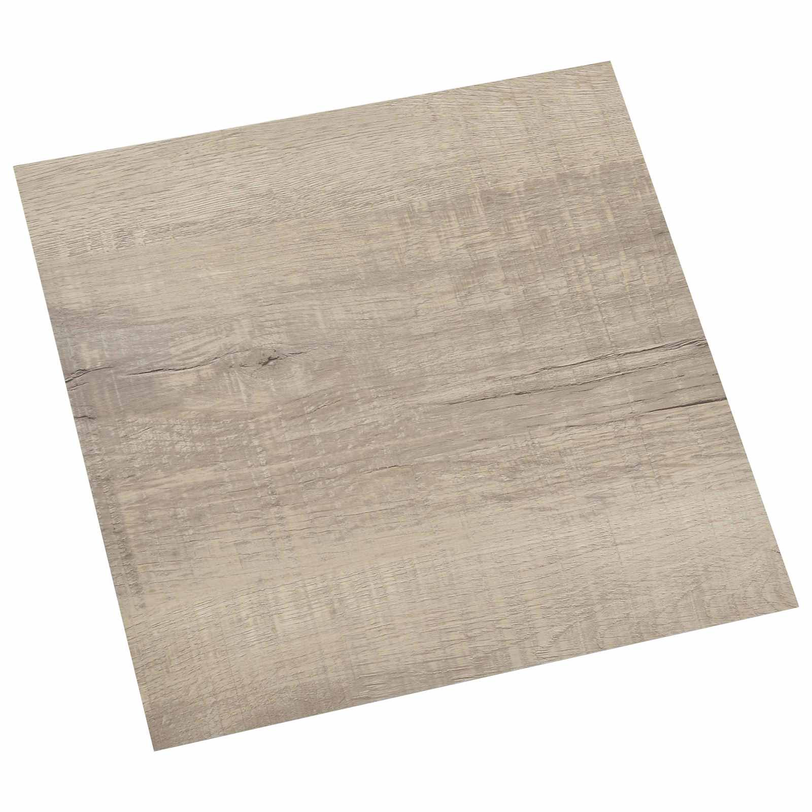 vidaXL Selbstklebende Bodenplanken 30,5 x 30,5 cm 20 pcs PVC Altholz