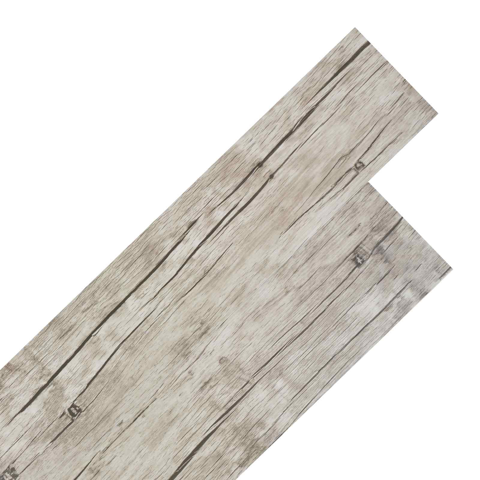 vidaXL Selbstklebende PVC-Bodenplanken 30,5 x 61 cm 28 pcs PVC