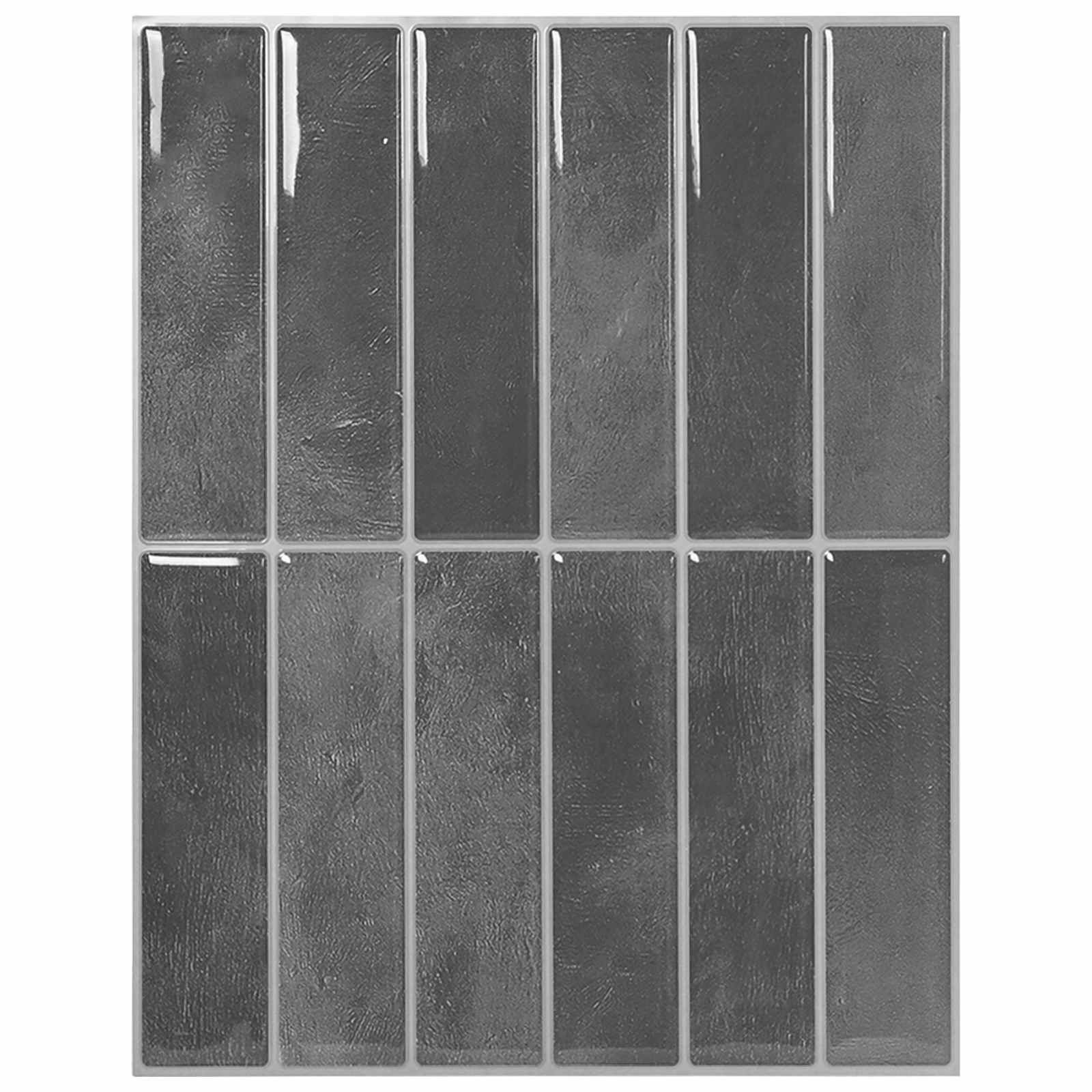 vidaXL Rechteckige Fliese 50 pcs Grau 29 x 23 x 0,08 cm