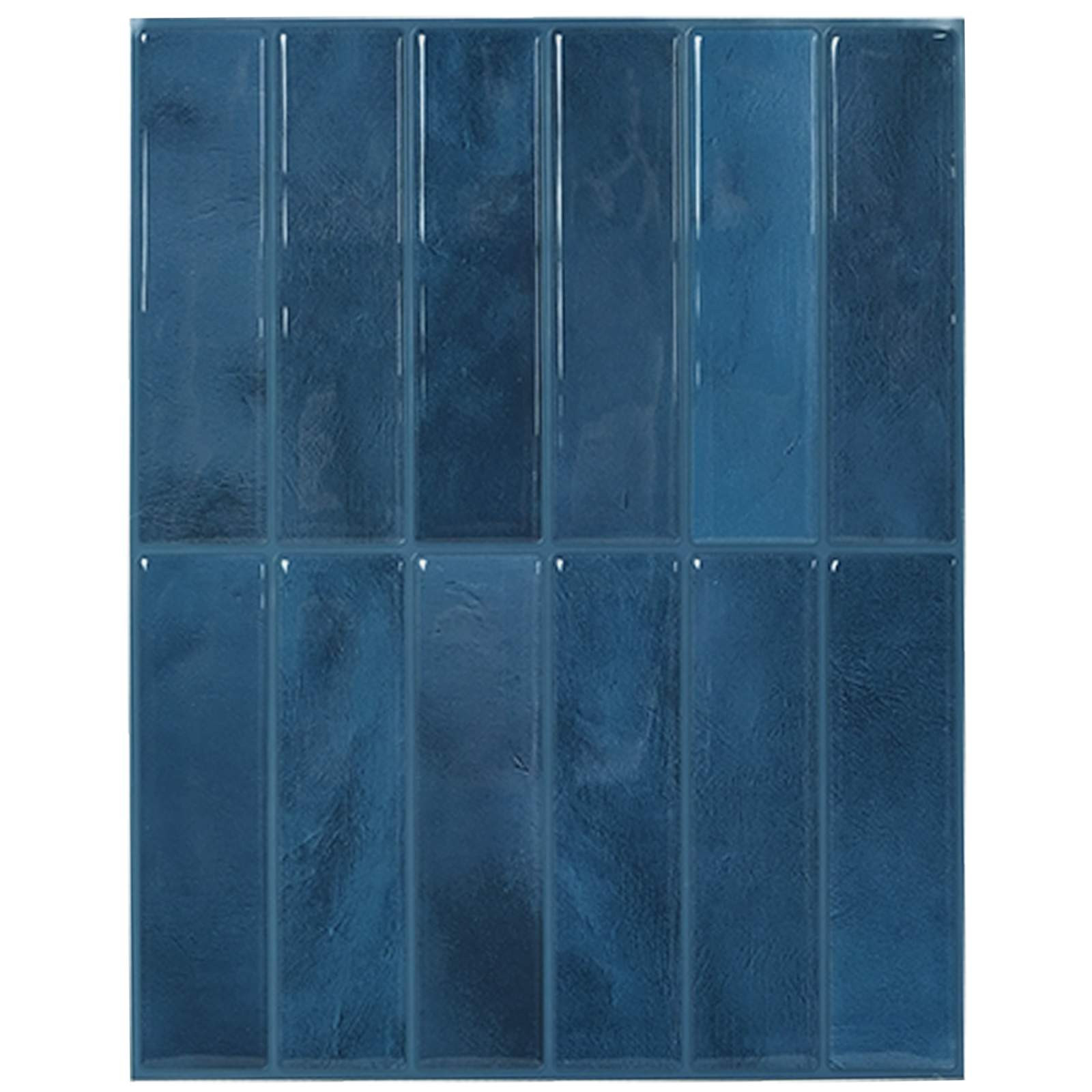 vidaXL Rechteckige Fliese 20 pcs Blau 29 x 23 x 0,08 cm