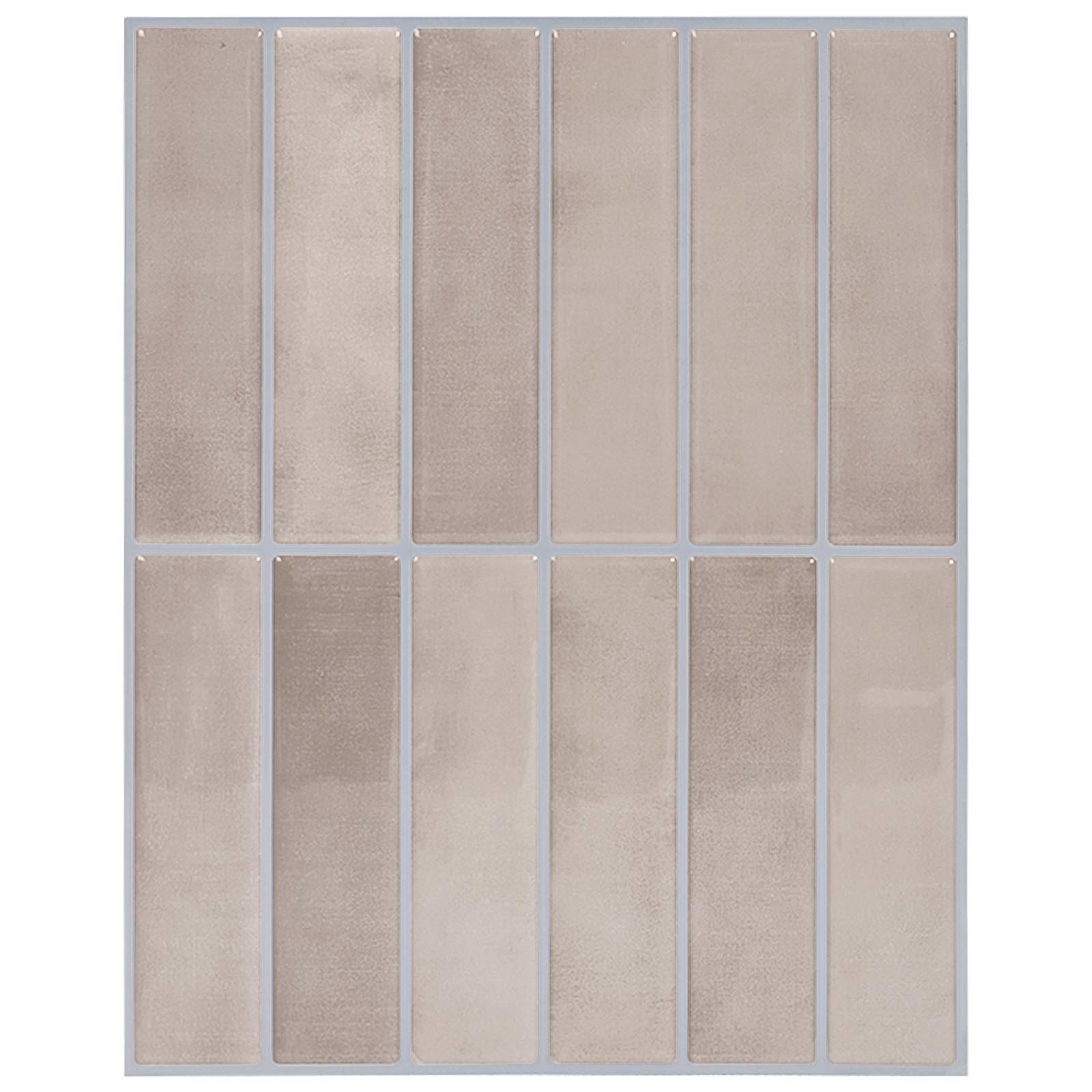 vidaXL Rechteckige Fliese 20 pcs Beige Kaffee 29 x 23 x 0,08 cm