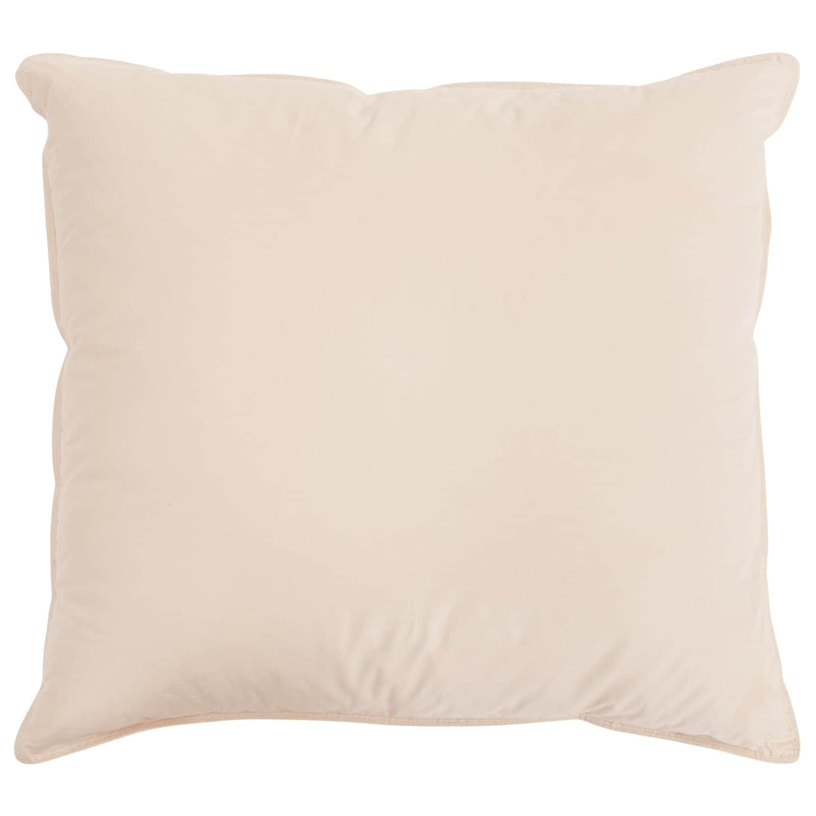 vidaXL Kopfkissen Beige 50 x 50 cm Kapokfaser