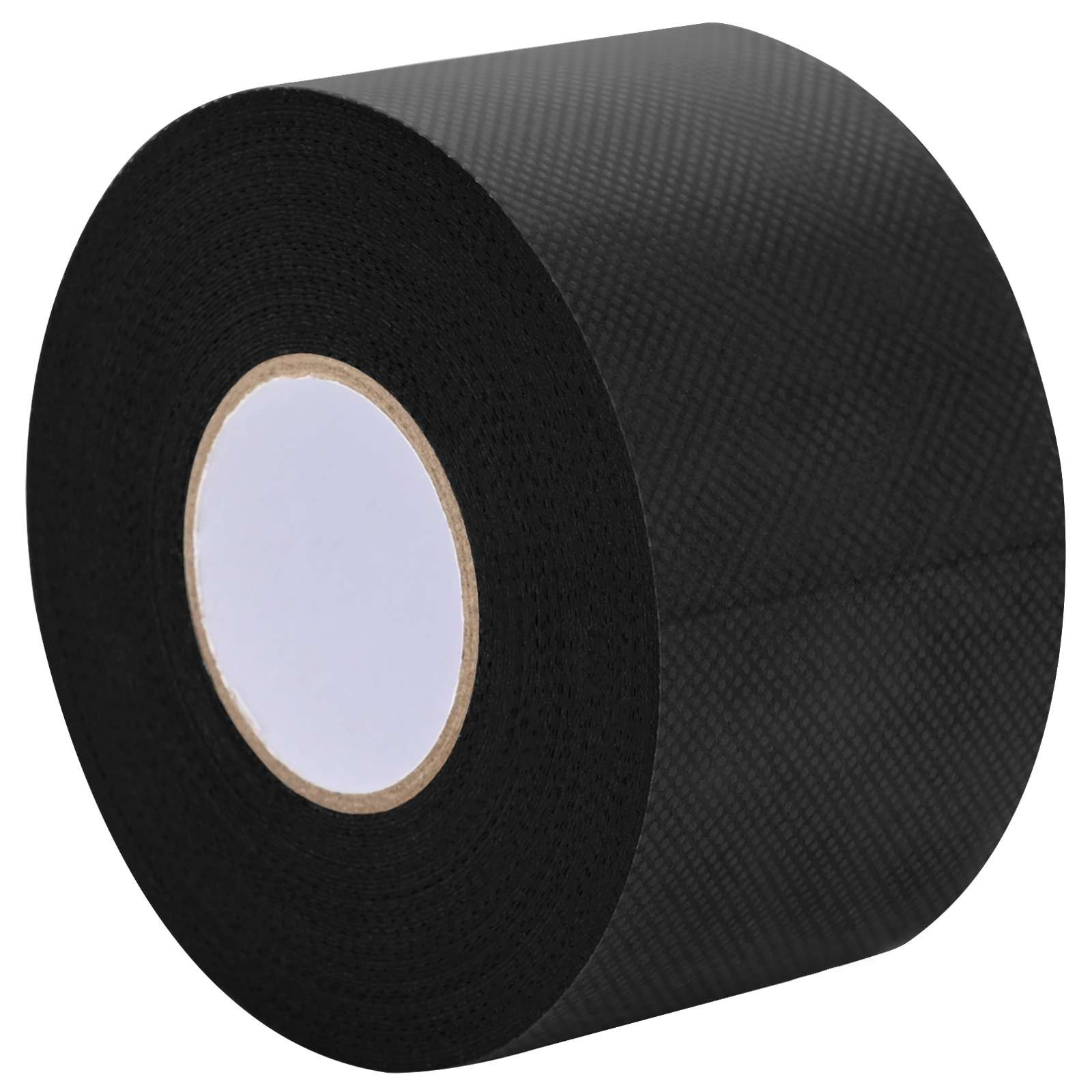 vidaXL Selbstklebendes Kunstrasenband Schwarz 5 cm x 10 m Vliesstoff
