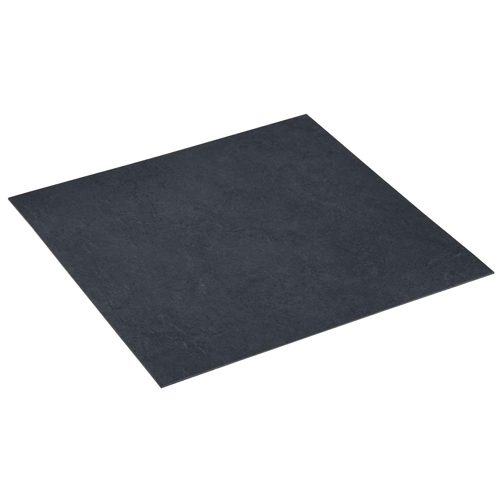 vidaXL Bodenplatten 55 pcs Schwarz 5,11 m² PVC