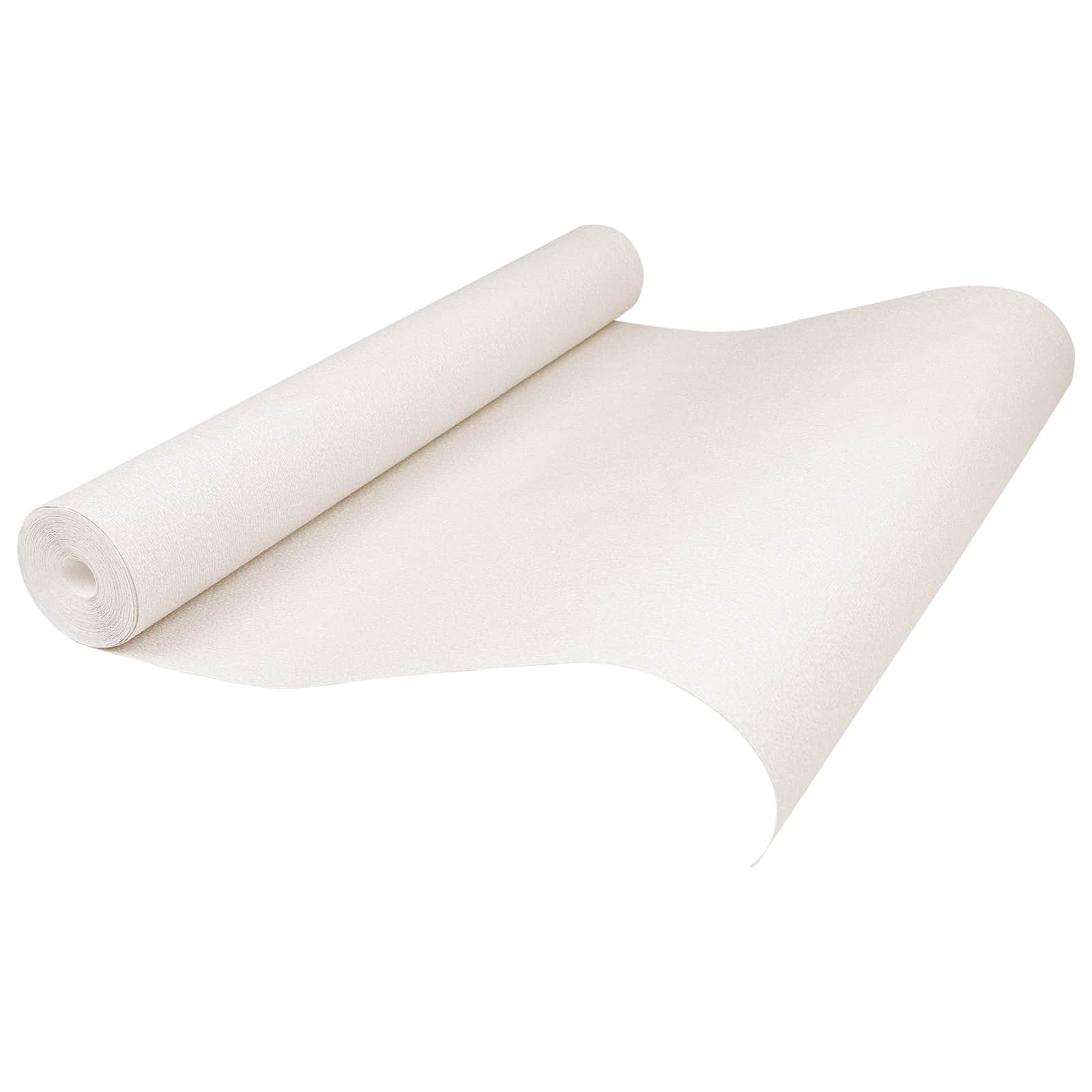 vidaXL 3D Solid Tapete Gestreift Hellbraun 10 x 0,53 m Vliesstoff