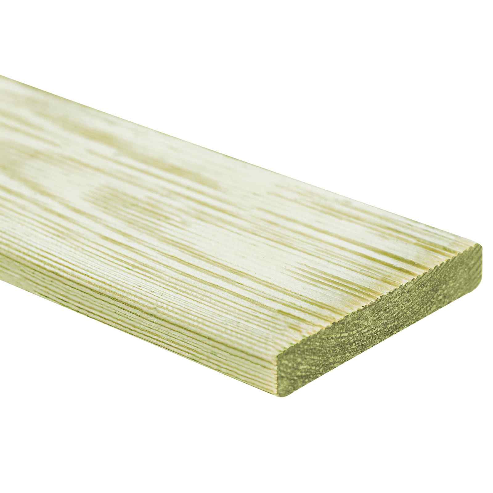 vidaXL Terrassendiele 12 pcs Grün imprägniert 1,44 m²