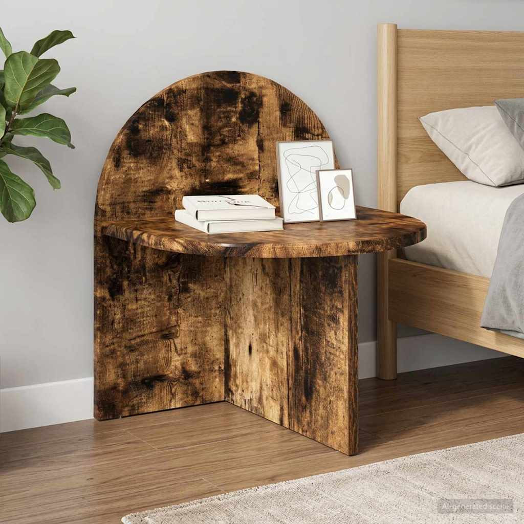 vidaXL Nachttisch 2 pcs Geräucherte Eiche 40 x 35,5 x 45,5 cm