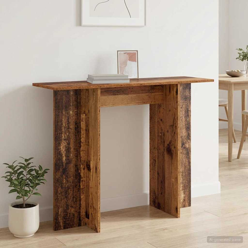 vidaXL Konsolentisch Altholz 100 x 30 x 75 cm Holzwerkstoff