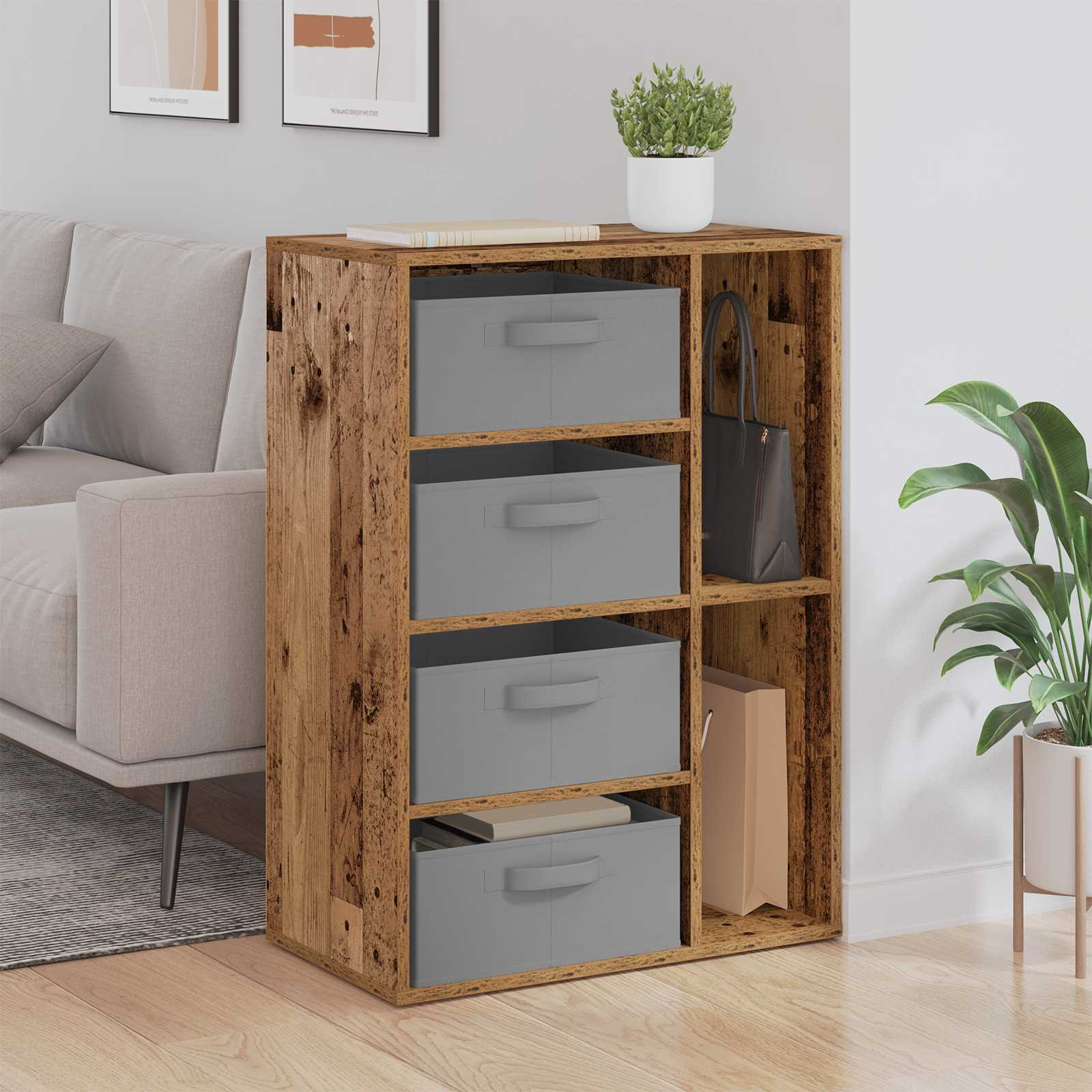 vidaXL Sideboard Altholz 60 x 33,5 x 84 cm