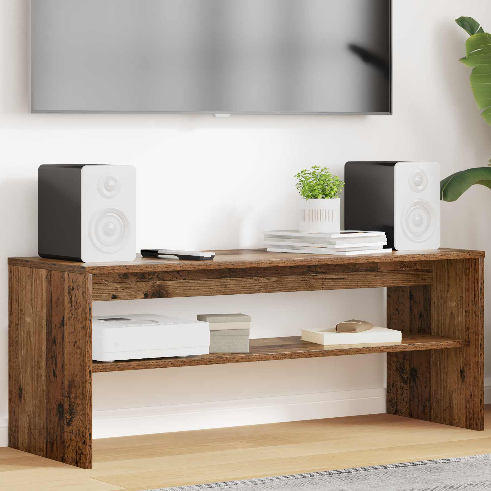 vidaXL TV-Schränk Altholz 100 x 35 x 40 cm Holzwerkstoff