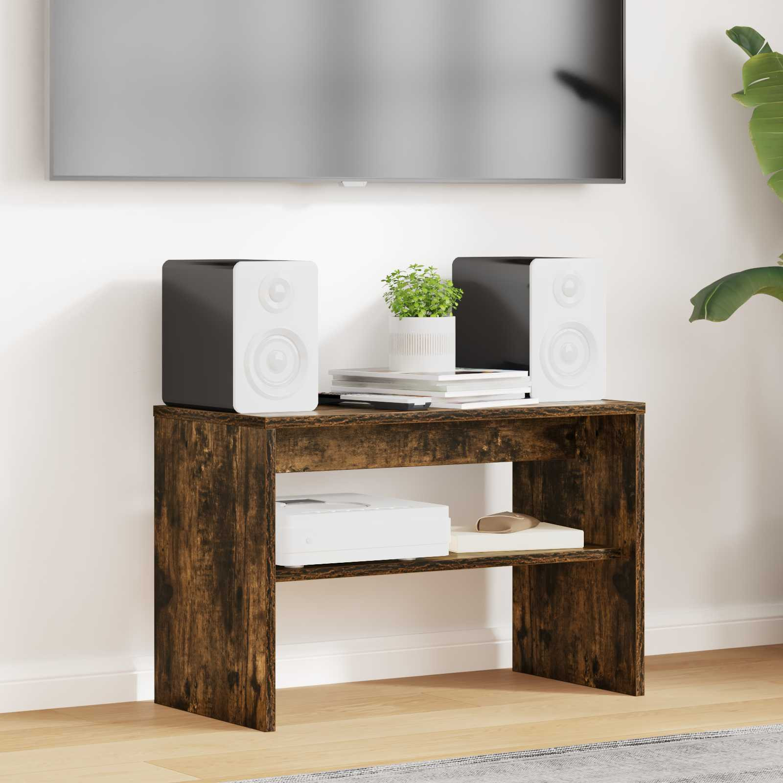 vidaXL TV-Schränk Geräucherte Eiche 60 x 30 x 40 cm Holzwerkstoff