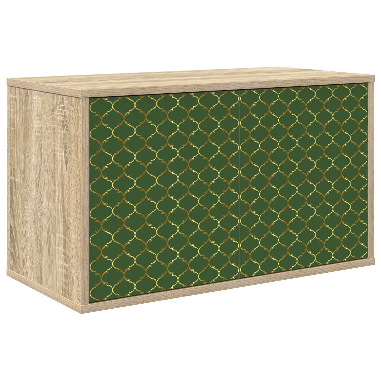 vidaXL Wandmontierter TV-Schrank GELEEN 69 x 33 x 40 cm Sonoma-Eiche