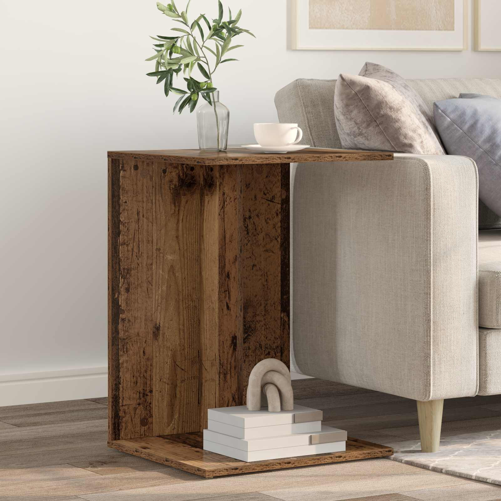 vidaXL Beistelltisch Altholz 45 x 40 x 62,5 cm Holzwerkstoff