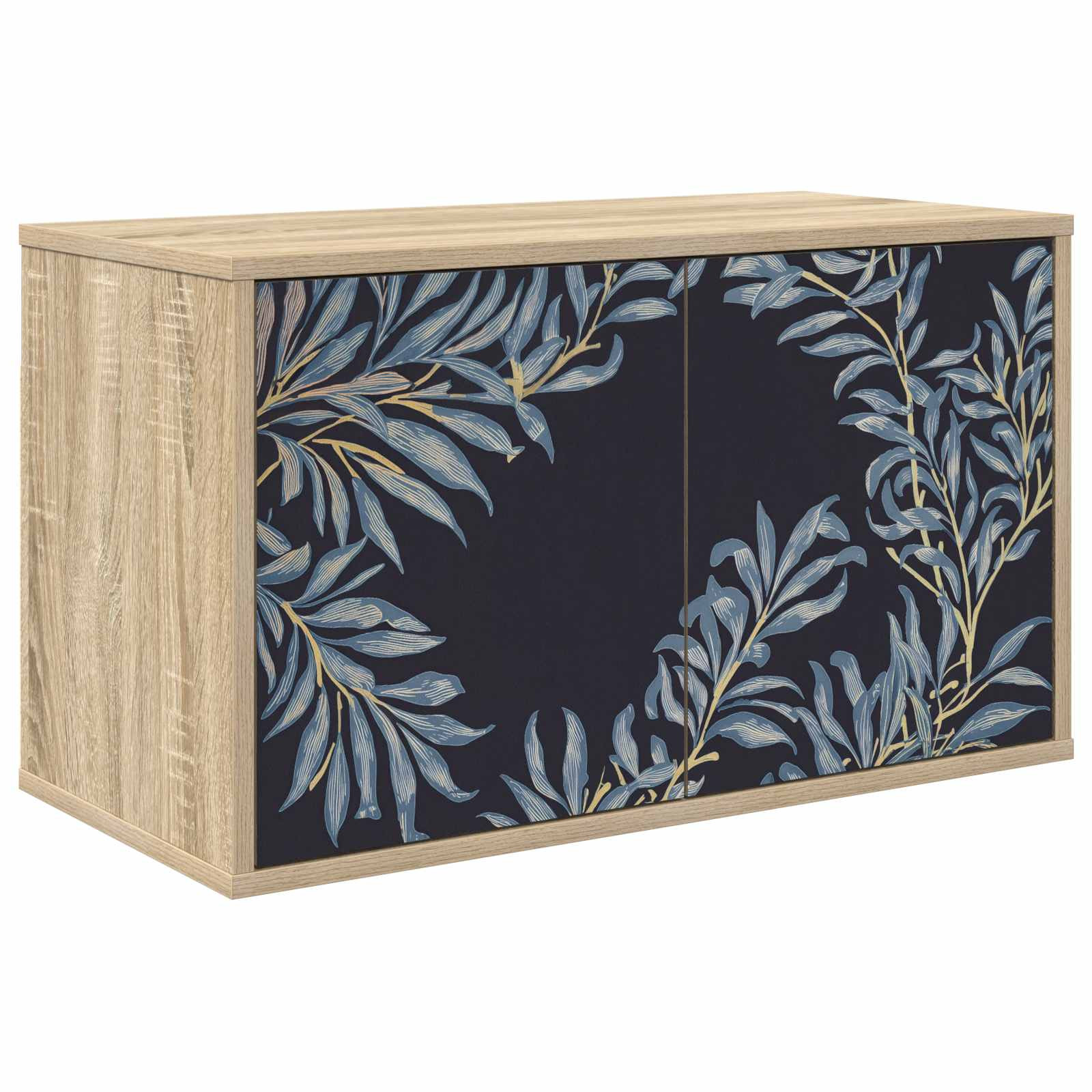 vidaXL Wandmontierter TV-Schrank DOKKUM 69 x 33 x 40 cm Sonoma-Eiche