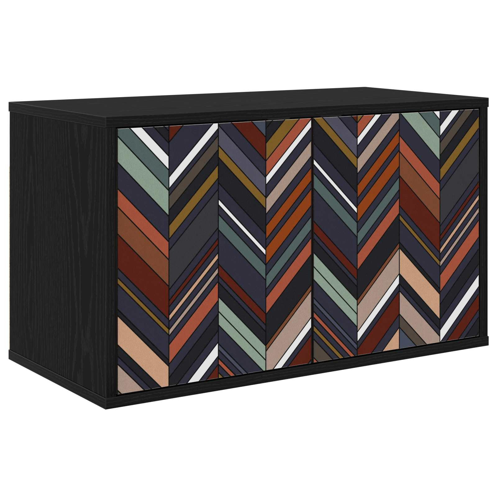 vidaXL Wandmontierter TV-Schrank OMMEN 69 x 33 x 40 cm Holzwerkstoff