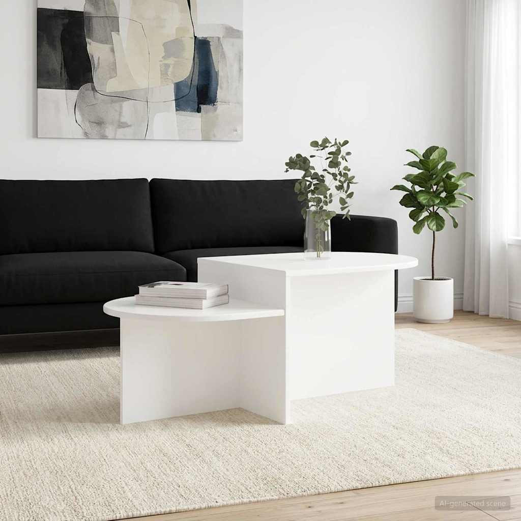 vidaXL Couchtisch Weiß 100 x 50 x 40 cm Holzwerkstoff