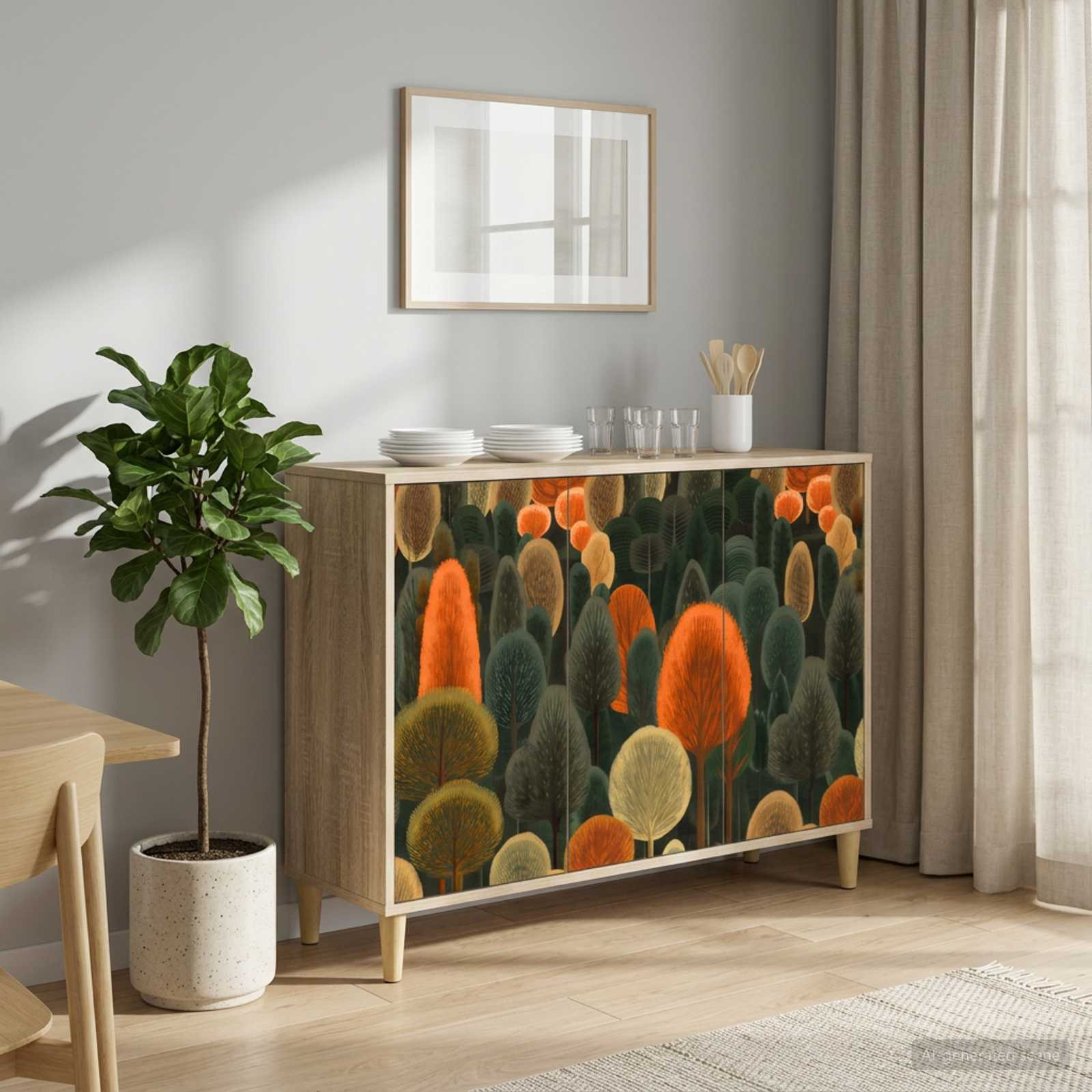 vidaXL Sideboard ZAANDAM Sonoma 102 x 33 x 75 cm Holzwerkstoff
