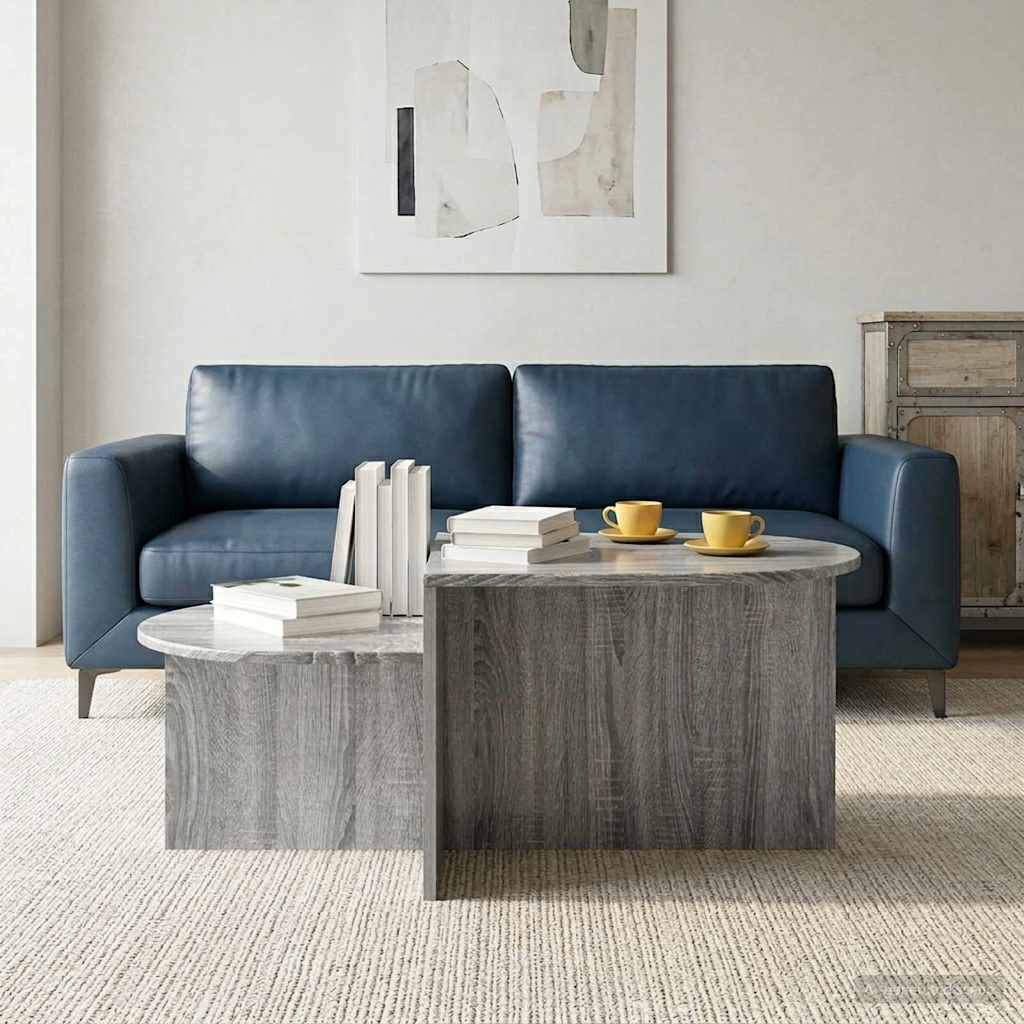 vidaXL Couchtisch Graues Sonoma 100 x 50 x 40 cm Holzwerkstoff