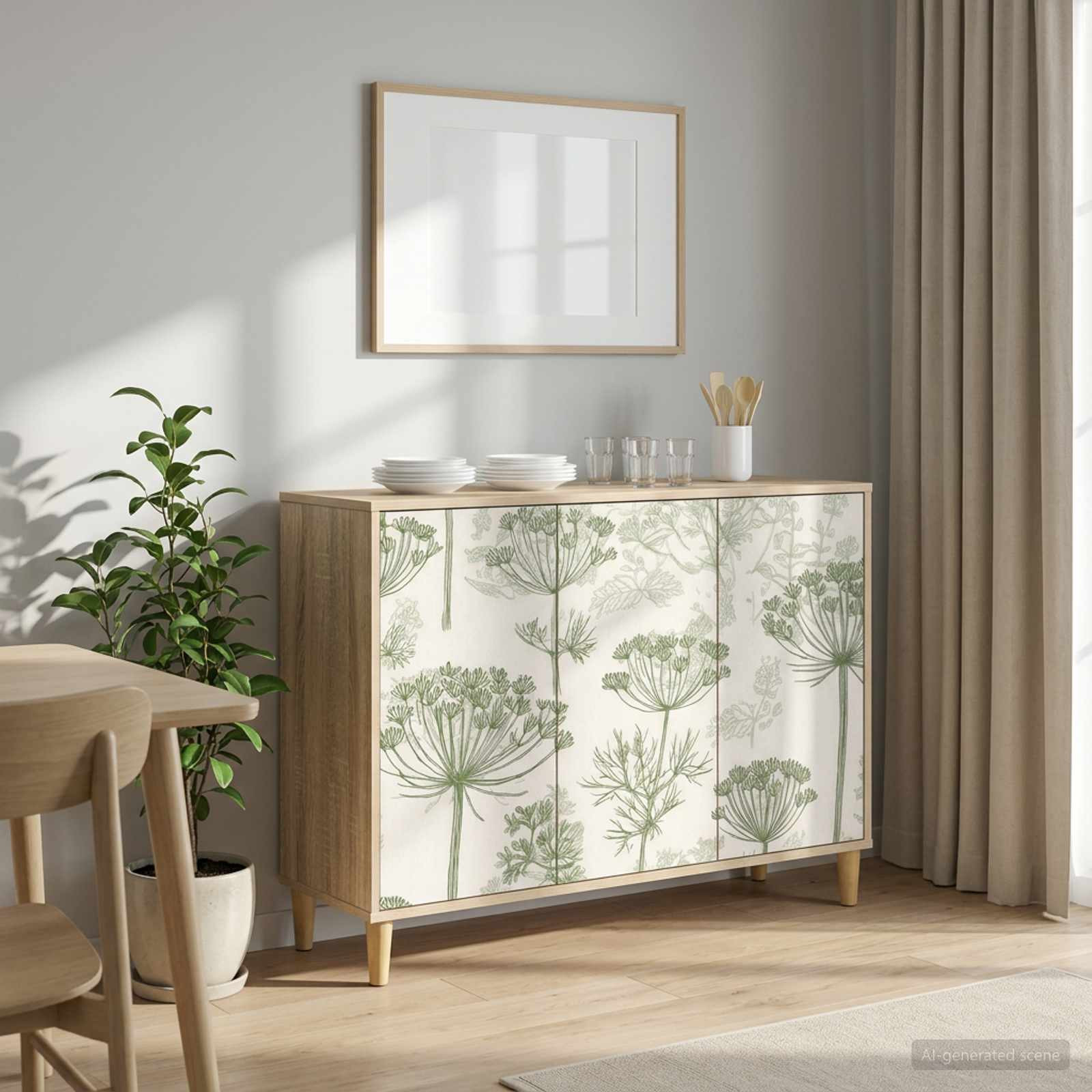vidaXL Sideboard GOTHA Sonoma 102 x 33 x 75 cm Holzwerkstoff