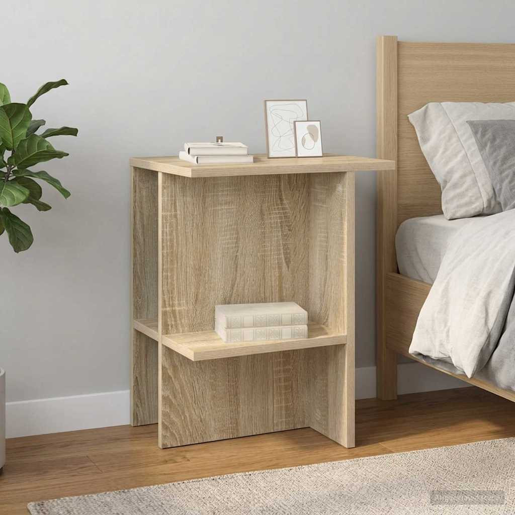 vidaXL Couchtisch Sonoma-Eiche 40 x 30 x 49 cm Holzwerkstoff