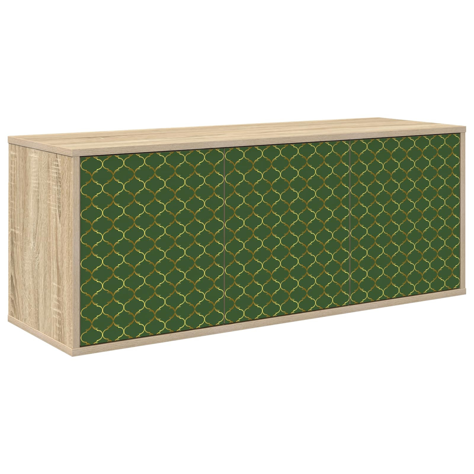 vidaXL Wandmontierter TV-Schrank GELEEN 102 x 33 x 40 cm Sonoma-Eiche