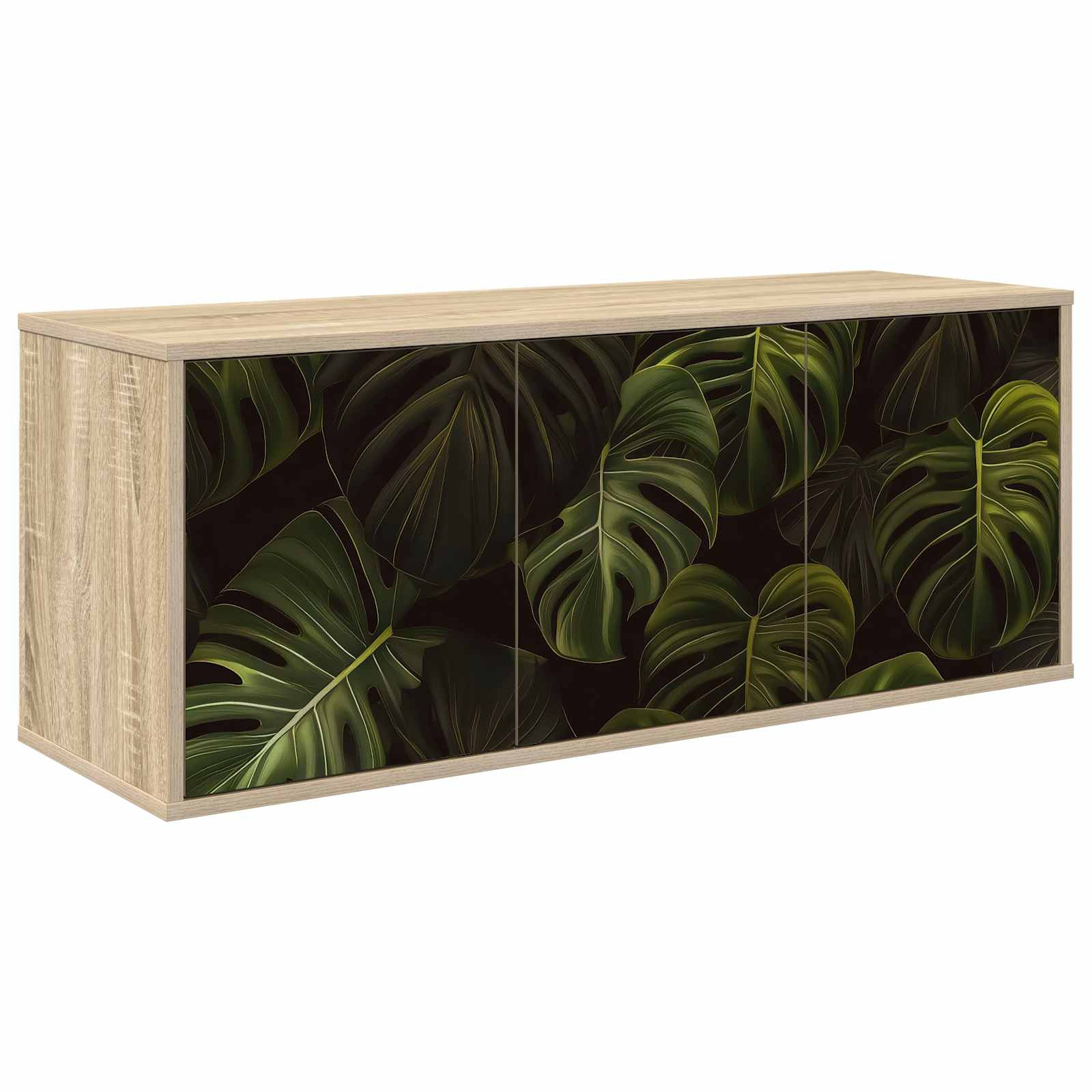 vidaXL Wandmontierter TV-Schrank ELBURG 102 x 33 x 40 cm Sonoma-Eiche