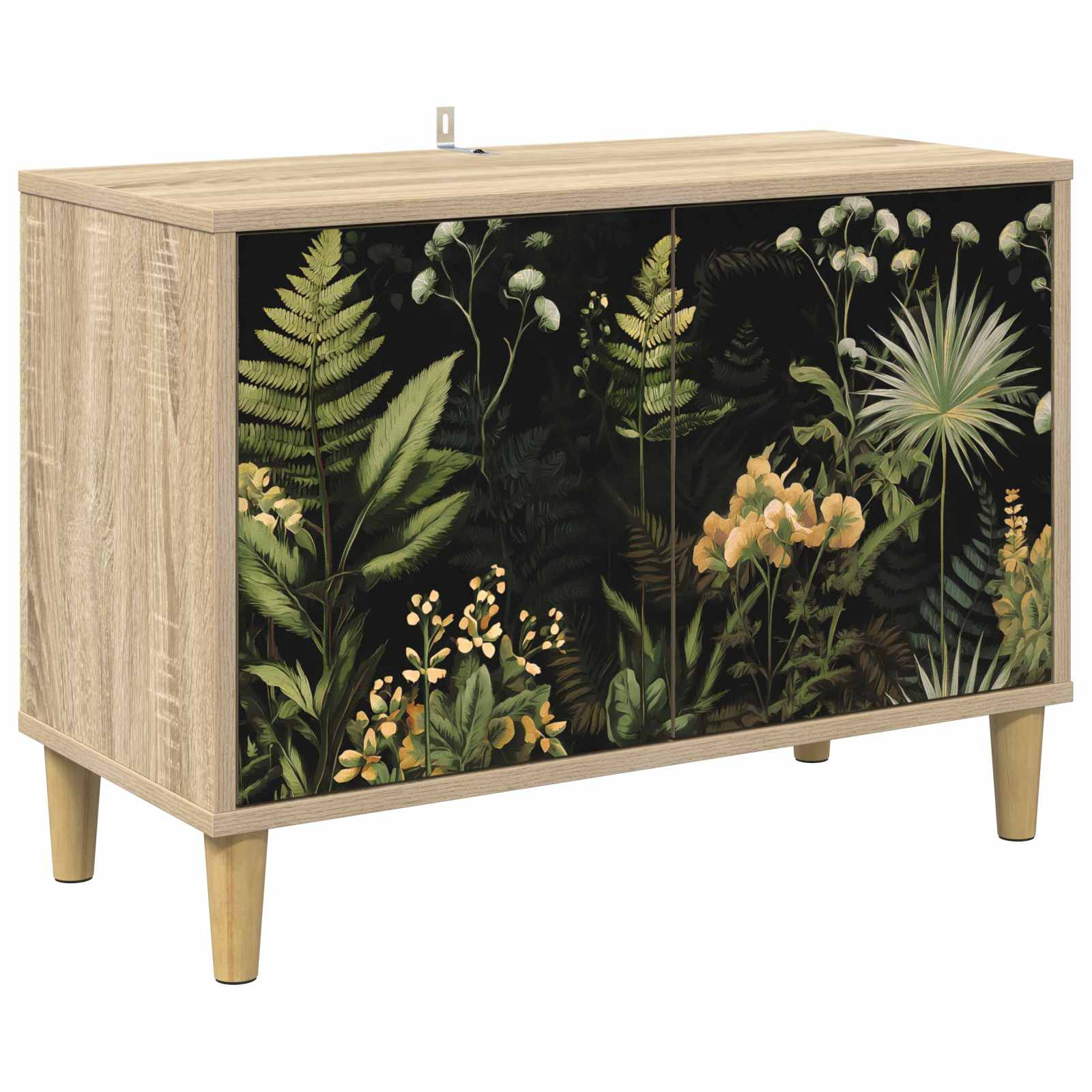 vidaXL TV-Schrank RHENEN 69 x 33 x 50 cm Sonoma Holzwerkstoff
