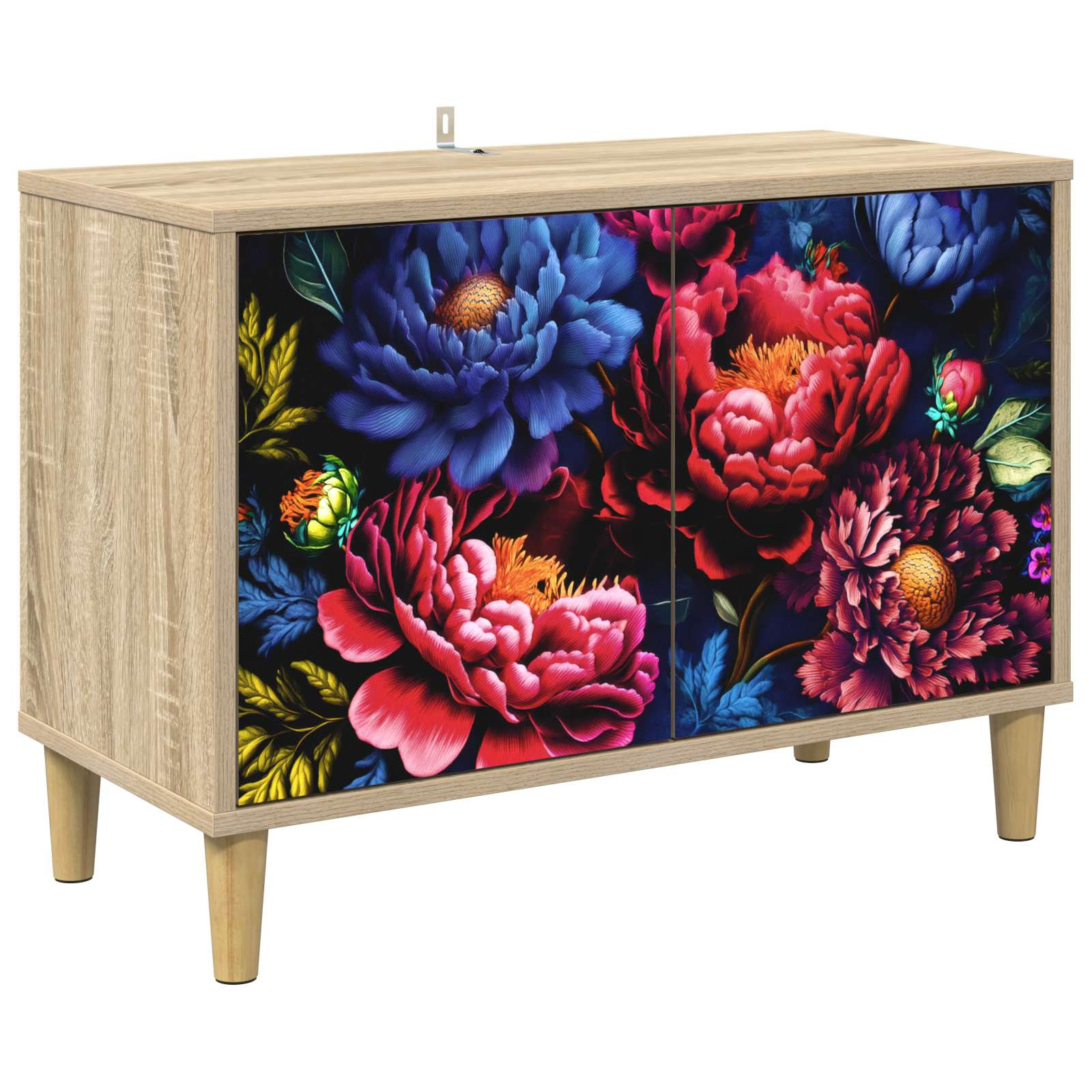 vidaXL TV-Schrank KIEL 69 x 33 x 50 cm Sonoma Holzwerkstoff