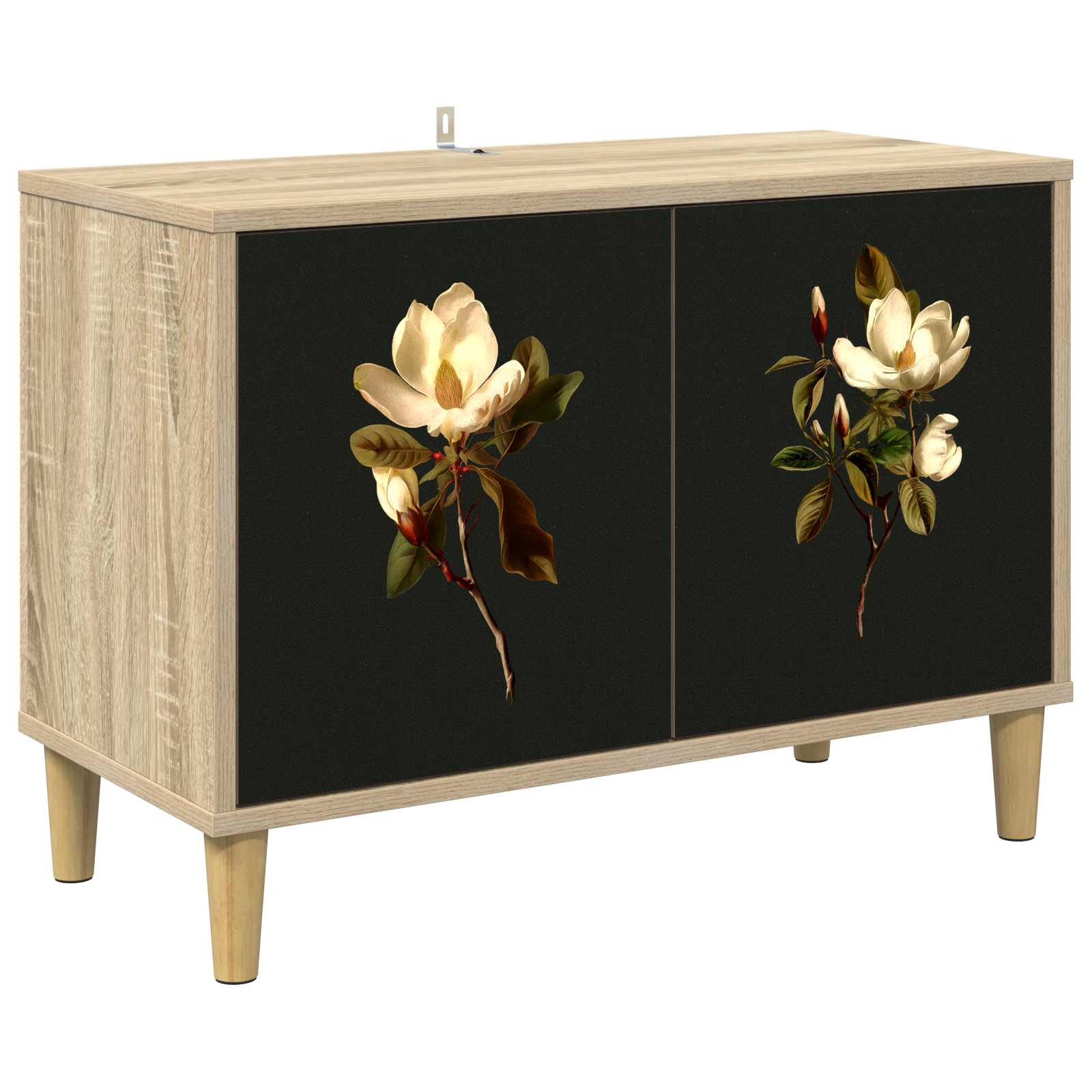 vidaXL TV-Schrank BREMEN 69 x 33 x 50 cm Sonoma Holzwerkstoff