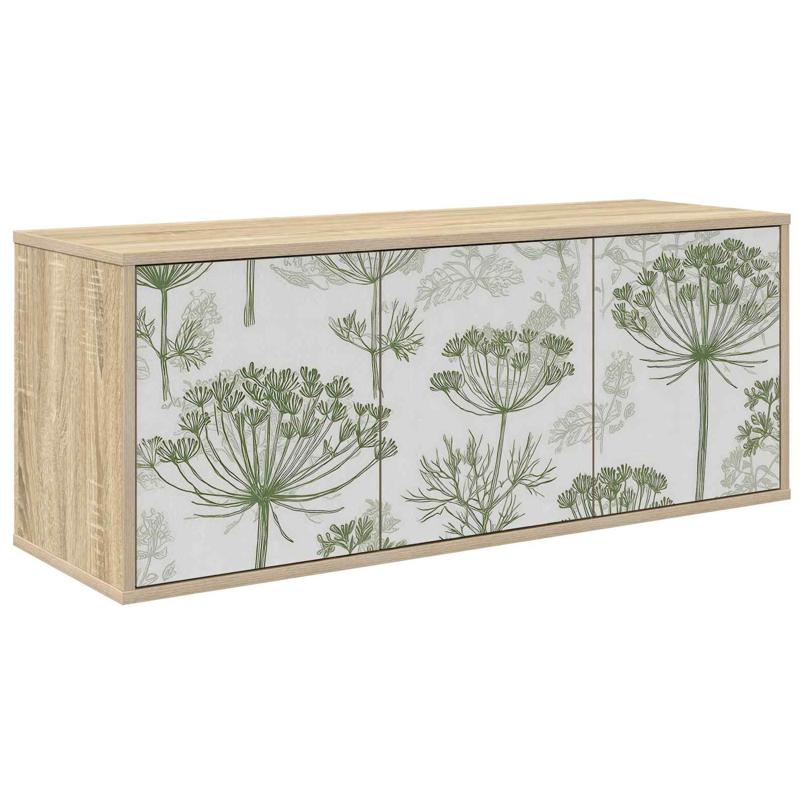 vidaXL Wandmontierter TV-Schrank GOTHA 102 x 33 x 40 cm Sonoma-Eiche