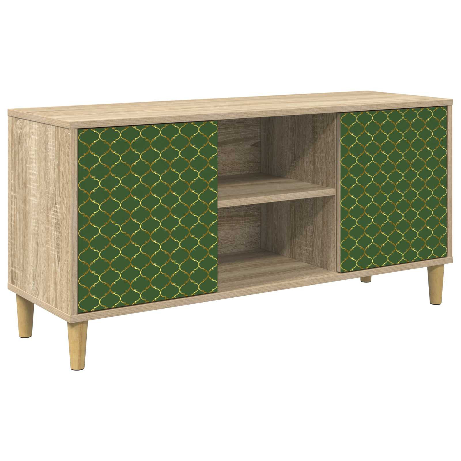vidaXL TV-Schrank GELEEN 102 x 33 x 50 cm Sonoma Holzwerkstoff