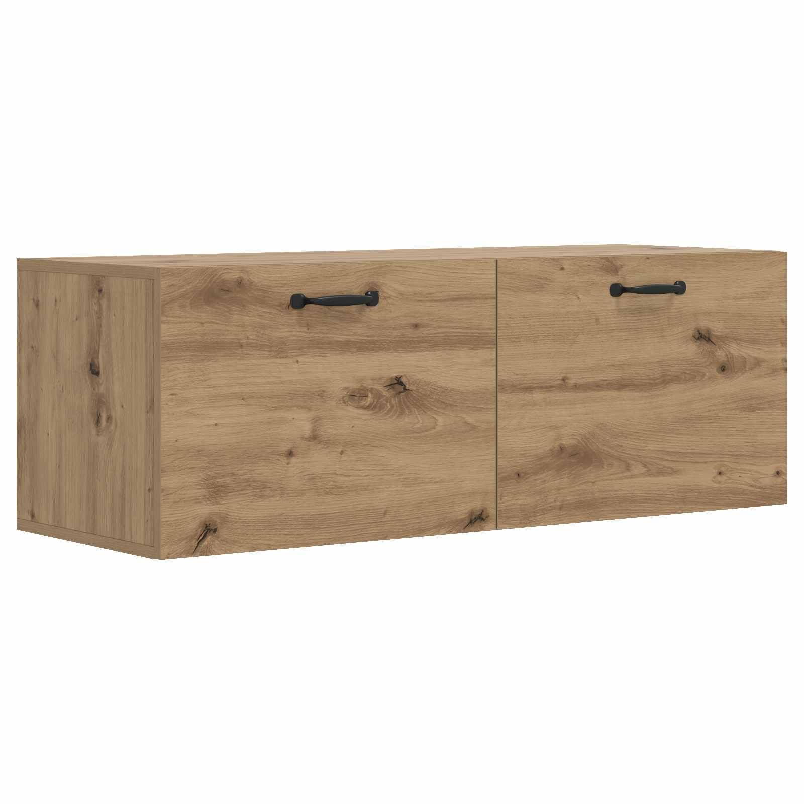 vidaXL Wandschrank 100 x 36,5 x 35 cm Holzwerkstoff Artisan-Eiche