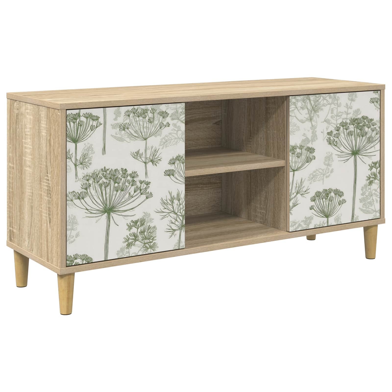 vidaXL TV-Schrank GOTHA 102 x 33 x 50 cm Sonoma Holzwerkstoff