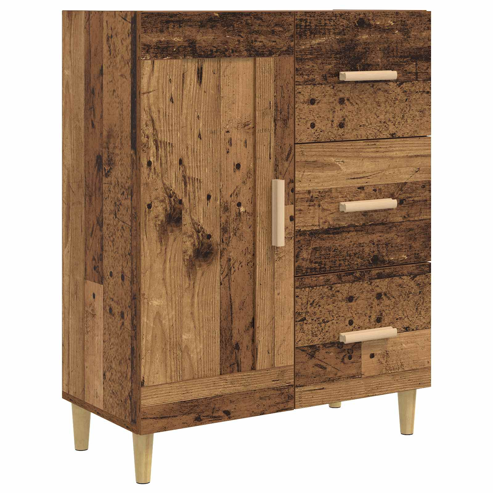vidaXL Sideboard Altholz 69,5 x 34 x 90 cm Holzwerkstoff