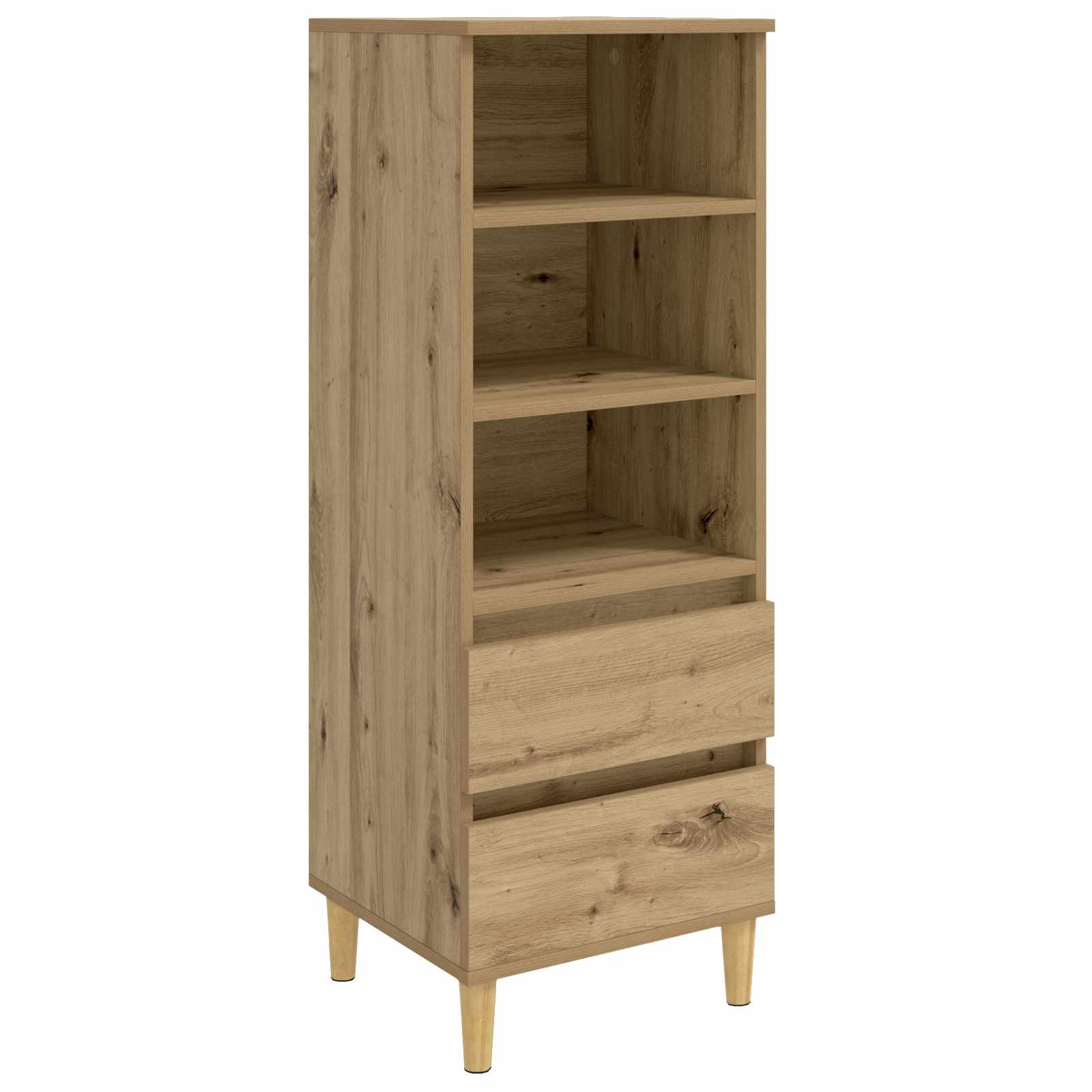 vidaXL Highboard Artisan-Eiche 40 x 36 x 110 cm Holzwerkstoff