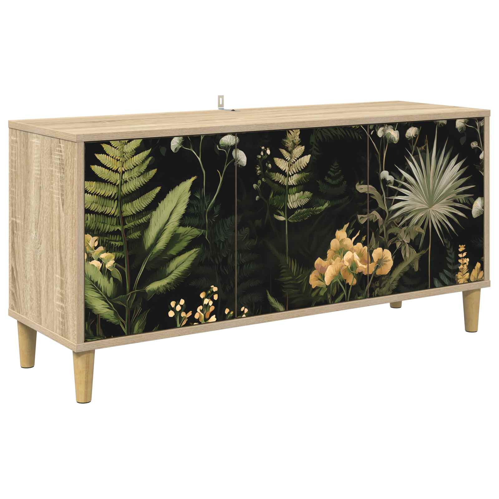 vidaXL TV-Schrank RHENEN 102 x 33 x 50 cm Sonoma Holzwerkstoff