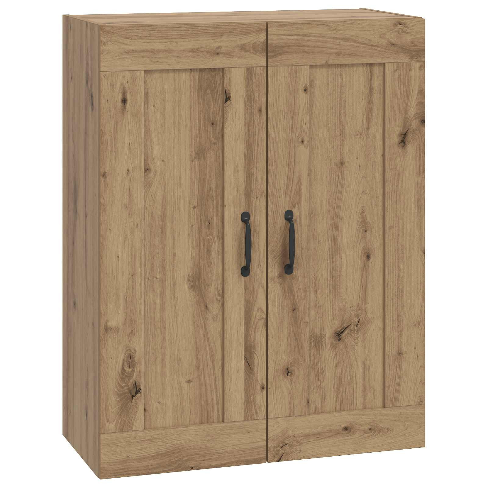 vidaXL Wandschrank Artisan-Eiche 69,5 x 34 x 90 cm Holzwerkstoff