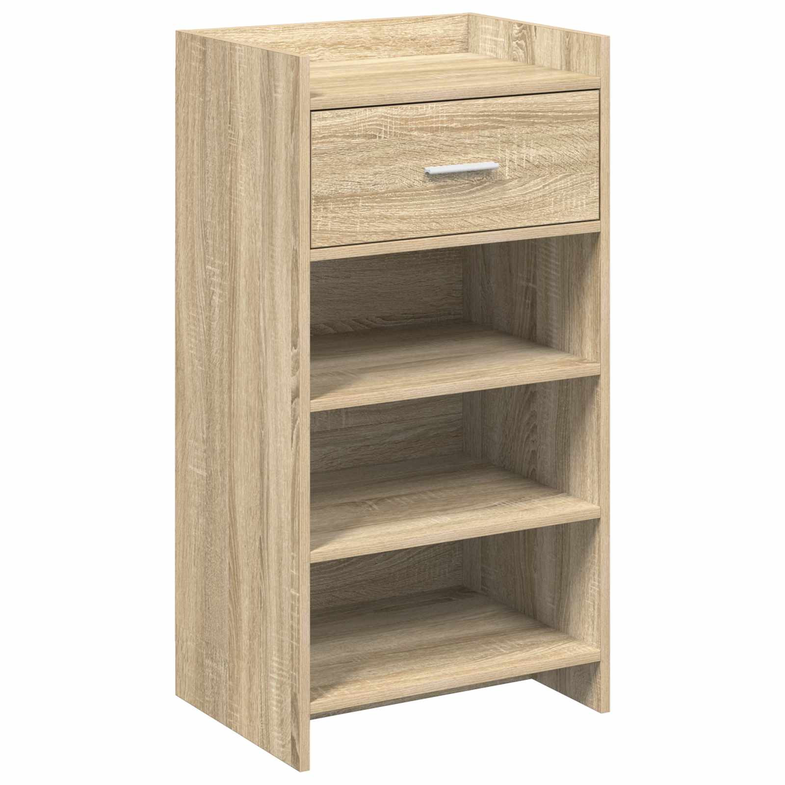 vidaXL Schuhschrank Sonoma-Eiche 48 x 36 x 92 cm Holzwerkstoff