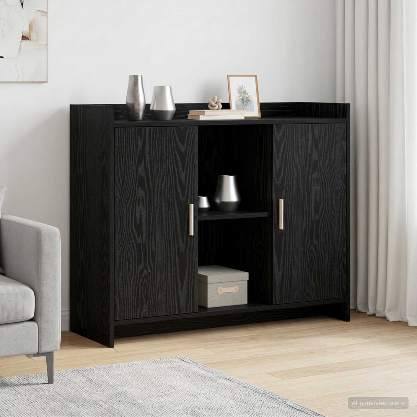 vidaXL Sideboard 98,5 x 33 x 80 cm PB