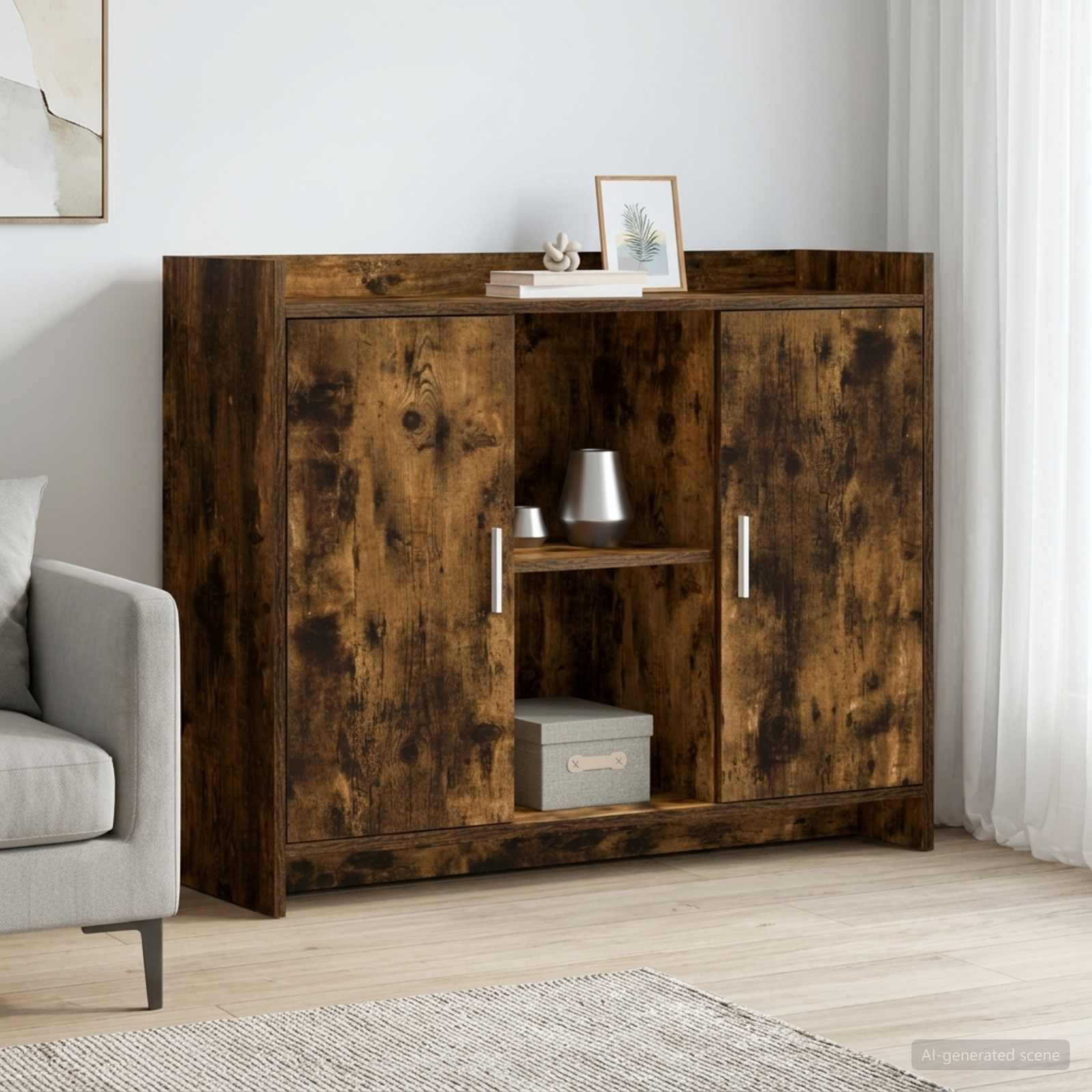 vidaXL Sideboard 98,5 x 33 x 80 cm PB
